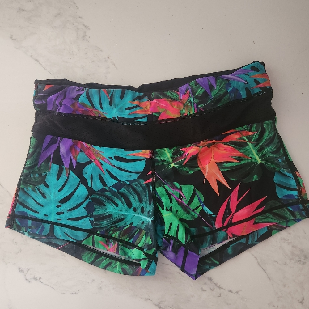 With Love from Paradise Tropical Floral Large Shorts